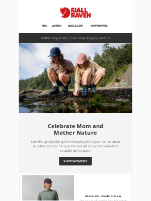 Free shipping for mom's gift