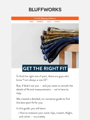 Bluffworks - The Best Guide For Fitting Our Pants