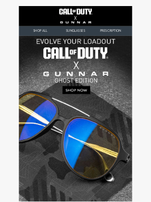 GUNNAR Optiks - Evolve your Call of Duty Loadout