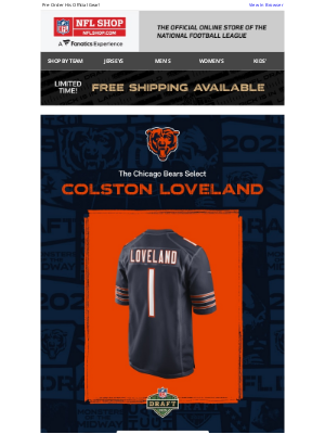 NFLshop - The Pick Is In! Giants Select Jaxson Dart