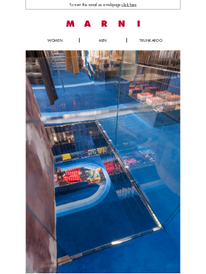 Marni - Embark on a multisensory adventure at your nearest Marni boutique