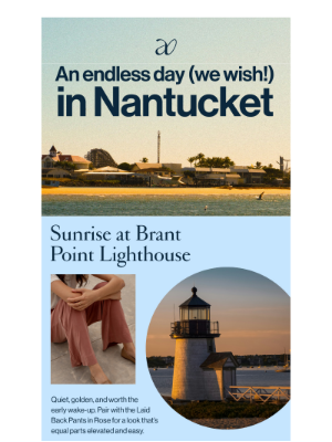 ADAY - Nantucket, Dressed Accordingly