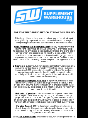 http:||supplementwarehouse.com - You'll Never Sleep Better 🛌 😴