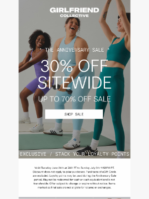 Girlfriend Collective - ENDING SOON: UP TO 70% OFF SITEWIDE
