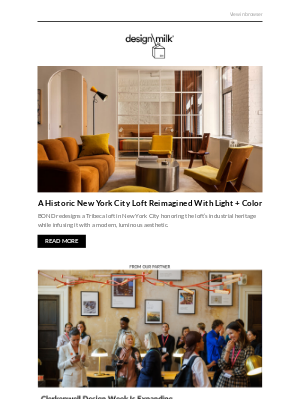 Kaufmann Mercantile - Weekly Digest: A Historic New York City Loft Reimagined With Light + Color