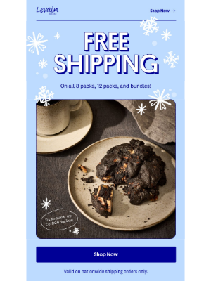 Levain Bakery LLC - Free Shipping 🍪