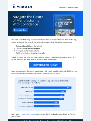 Thomas - Our 2026 Manufacturing Outlook Report Is Ready to Download!