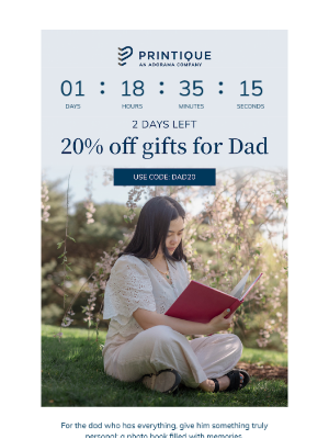 Printique - Go all out for Dad!