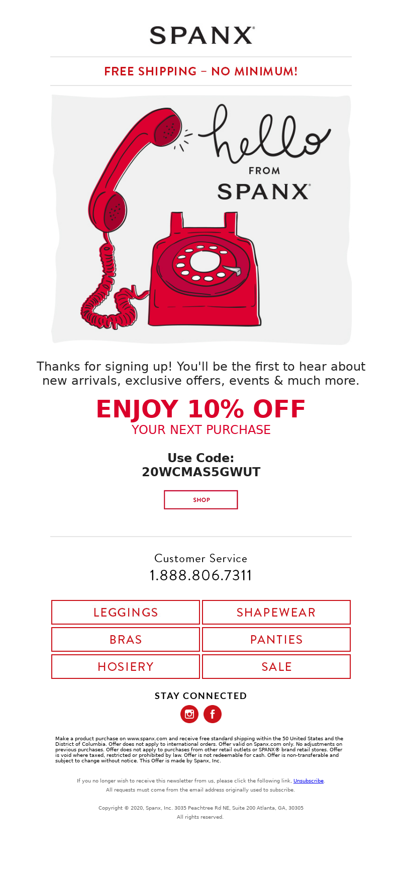 Spanx - Welcome to Spanx! Enjoy 10% Off