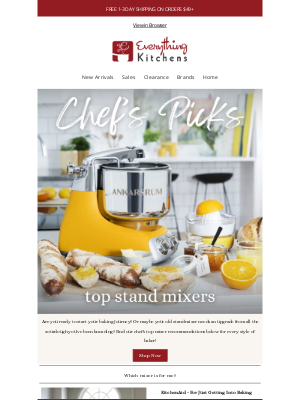 Everything Kitchens - 👨‍🍳 Chef's Top Picks for Stand Mixers