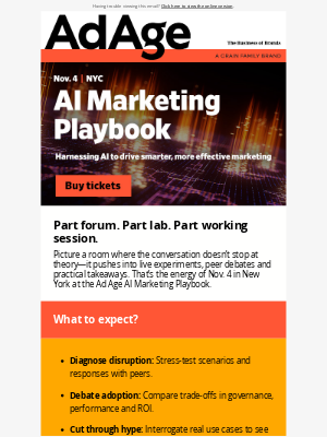 Ad Age - Ad Age AI Marketing Playbook—A day built for doing