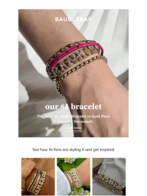 BaubleBar - The bracelet everyone's stacking: