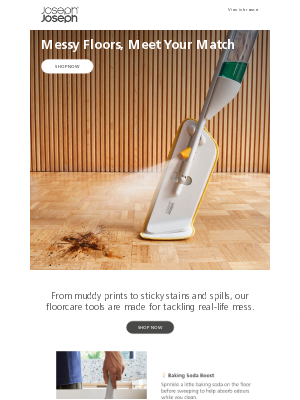 Joseph Joseph - Dirty floors? No problem 🧹