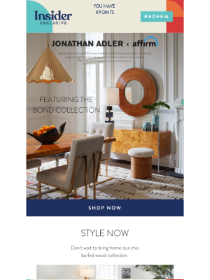 Jonathan Adler - BOND: Bring It Home With Affirm