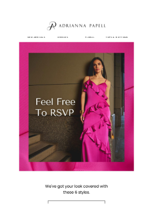 Adrianna Papell - The 6 Guesting Dresses That Will Get You Through Summer