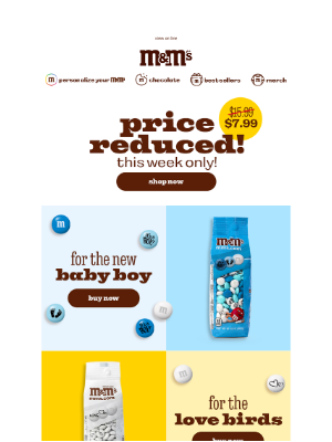 MY M&M's - ON SALE & Professionally Designed!