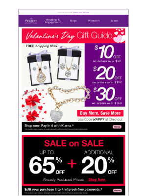 PalmBeach Jewelry - Buy More Save More - Take up to $30 OFF❤️