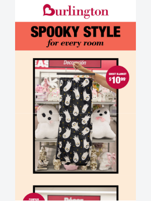 Burlington - All treats, no tricks! DECOR that's $20 or less!