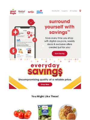 Giant Eagle - Unlock More Ways to Surround Yourself With Savings™