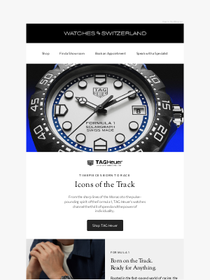 Watches Of Switzerland - Two Icons. One Legacy.