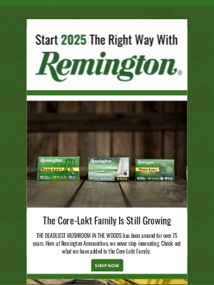 Remington - Start Your Year Off Right