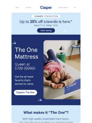 Casper - Big on ZZZs. Light on $$.