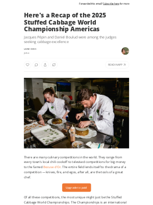 Tasting Table - Here's a Recap of the 2025 Stuffed Cabbage World Championship Americas