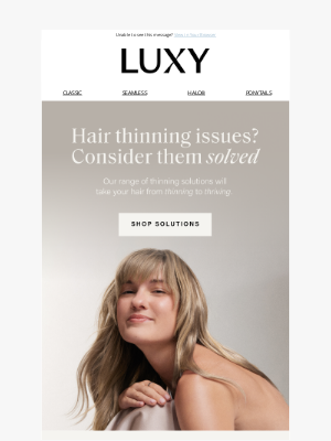 Luxy Hair - Need more volume?