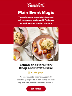 Campbell's Soup - 🌟 3 recipes so bold...