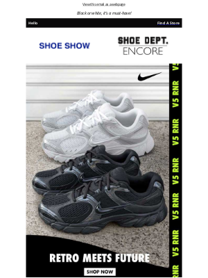 SHOE SHOW - Upgrade Your Sneaker Game with Nike V5 RNR