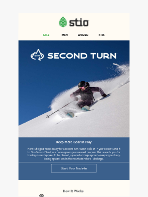 Stio - Keep Great Gear In Play