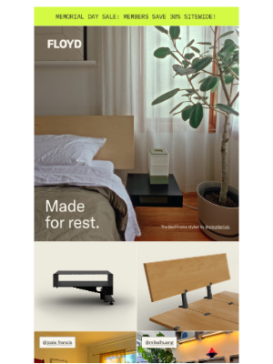 Floyd - Made for rest: at home with Floyd