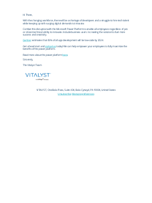 Vitalyst - Keeping up with surging digital demands in 2023