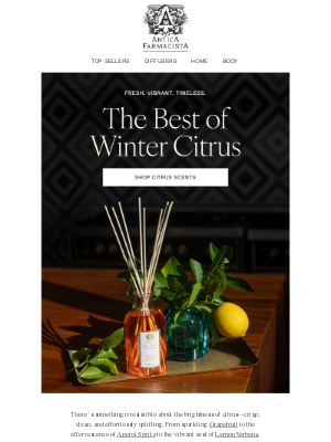 Antica Farmacista - In Season: The Best of Winter Citrus