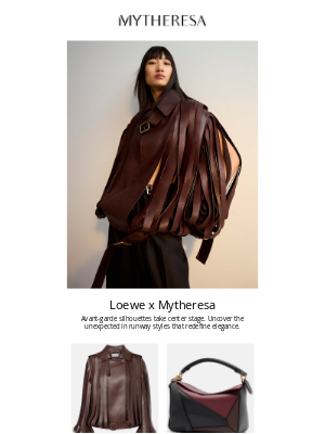 My Theresa - Loewe x Mytheresa: Runway Exclusives Await