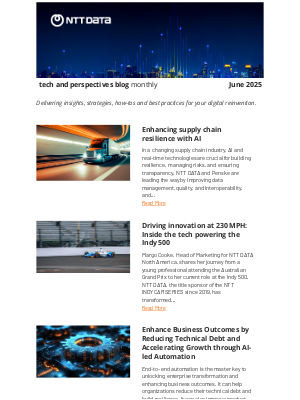 NTT DATA - 🗣️ [Tech & Perspectives Monthly] Digital Insights
