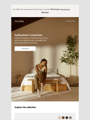 Thuma - Modern design.