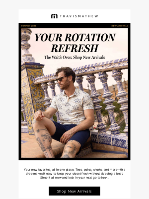 Travis Mathew - Don’t Miss the Latest Drop