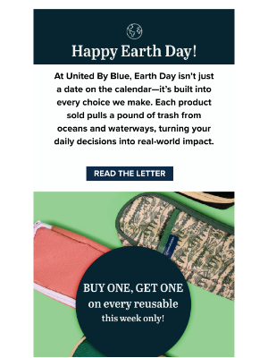 United By Blue - This Earth Week, Let’s Clean Up Together