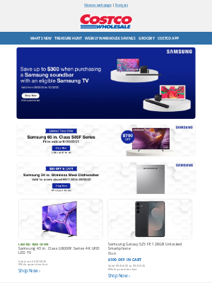 Shop Samsung Products on Costco.ca!