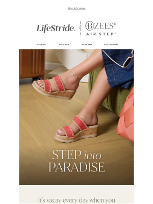Bzees - Resort-ready wedges from Bzees🌴⛵