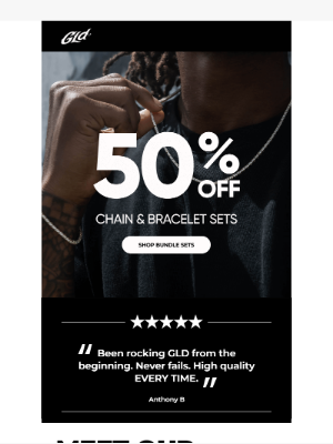 The GLD Shop - Don’t be half-dripped, my guy. 😮‍💨