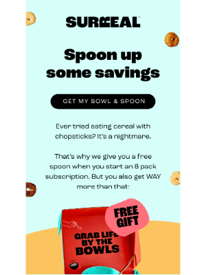 Surreal (United Kingdom) - No spoon? 😥
