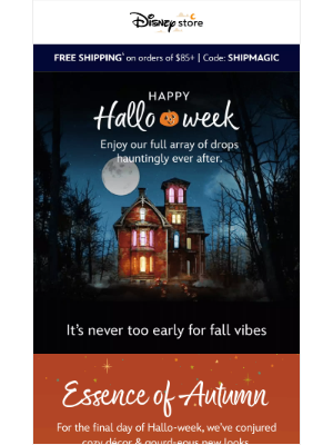 Go.com - 📣 Now Fear This: It’s the last day of Hallo-week 😱
