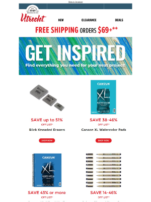 Utrecht Art Supplies - Personalized picks to make your project perfect 🎨