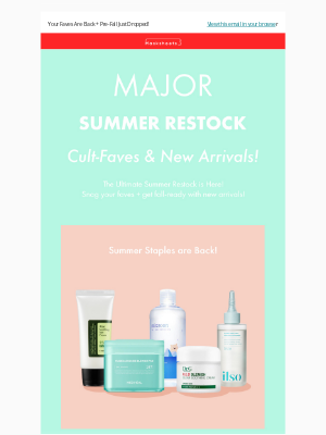 MASKSHEETS - 🔥 Summer’s Hottest, FULLY Restocked!!! 🔥