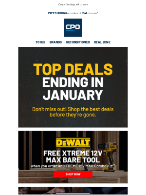 CPO Outlets - Shop the Top Deals Ending This Month!
