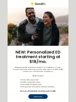 GoodRx - Introducing a new ED subscription from GoodRx