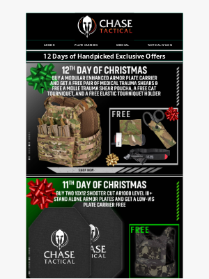 Chase Tactical's 12 Days of Christmas - Day 12