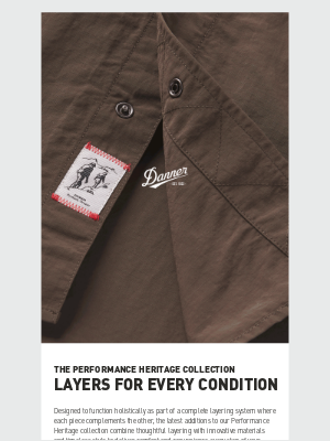 Danner - Ultralight layers for warmer days on the trail